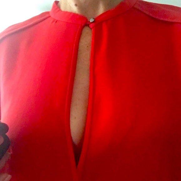 Halston Heritage Silk Blouse - Picture 9 of 11